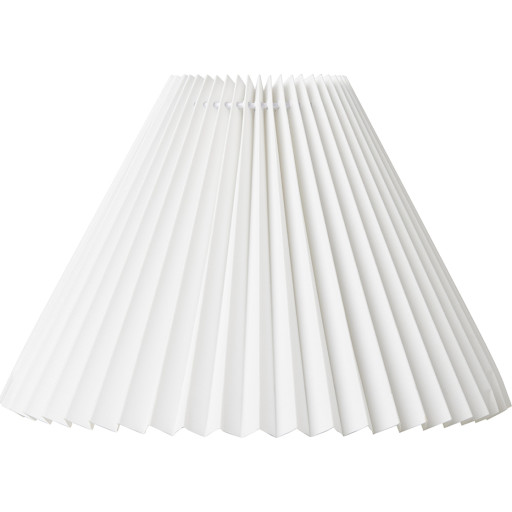 Nielsen Light Emma Piso Plisse lampeskærm til væg/pendel, hvid, H23 cm