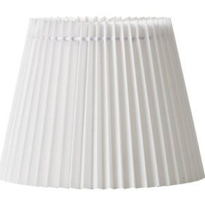 Nielsen Light Emma Villa Plisse lampeskærm, hvid, H14 cm