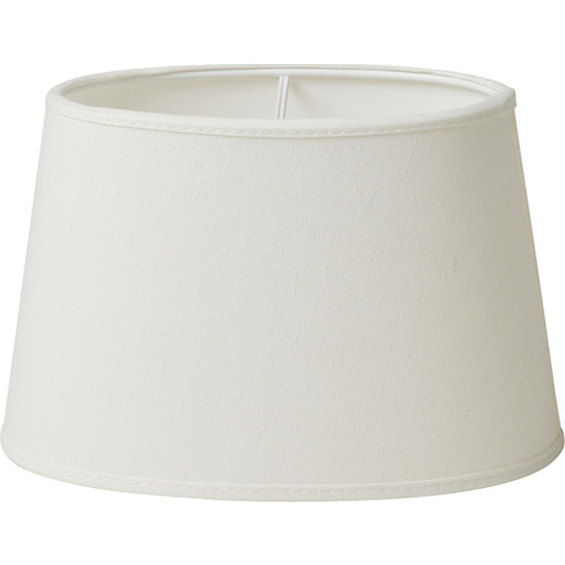 Nielsen Light Jasmin lampeskærm, hvid, H13 cm