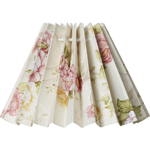 Nielsen Light Rosenborg Hacienda Plisse lampeskærm, H11,5 cm