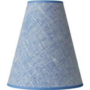 Nielsen Light Trafik Carolin lampeskærm, blå nistret