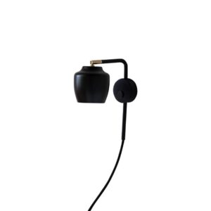 Nola Væglampe Sort - CPH Lighting