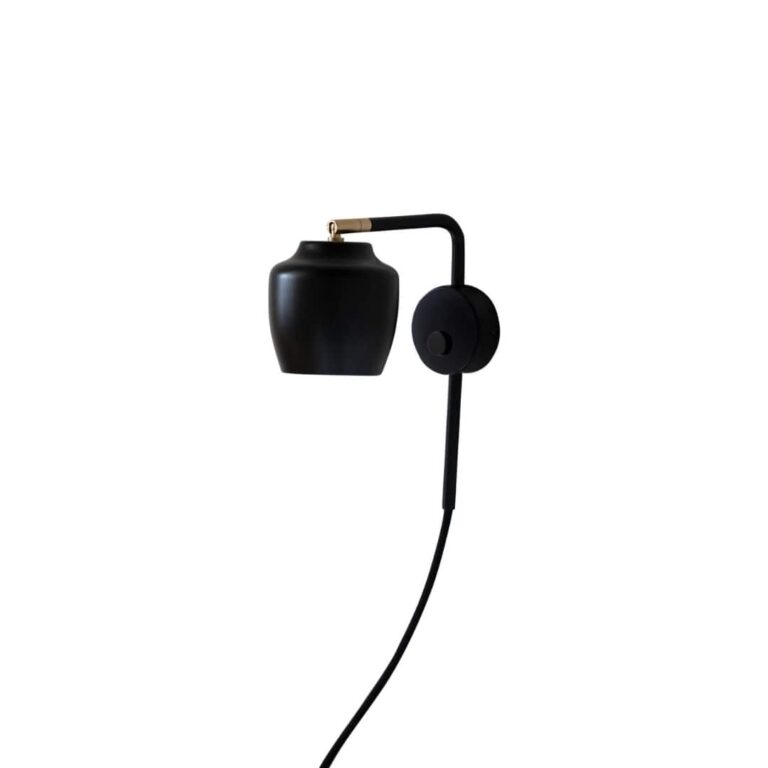 Nola Væglampe Sort - CPH Lighting