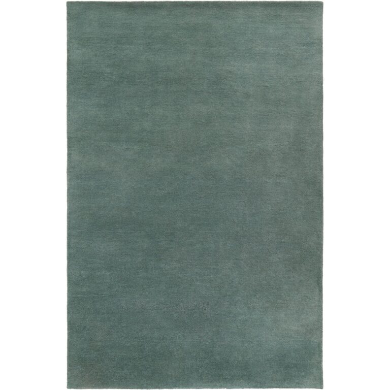 Nordic Plain Gulvtæppe 250x350 Blågrøn