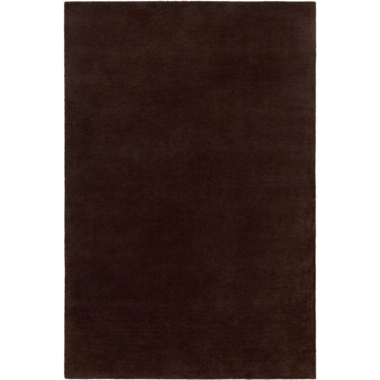 Nordic Plain Gulvtæppe 300x400 Mørkebrun