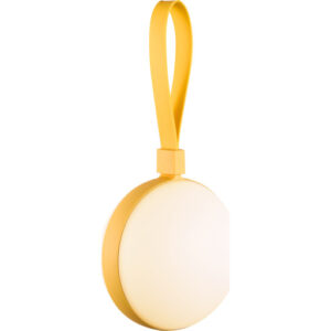 Nordlux Bring To-Go genopladelig lampe, Ø12 cm, gul