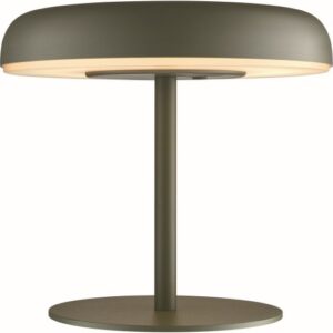 Nordlux Elmer genopladelig & solcelle bordlampe, grøn