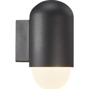 Nordlux Heka udendørs væglampe, sort