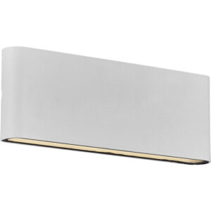 Nordlux Kinver udendørs væglampe, hvid, 26 cm