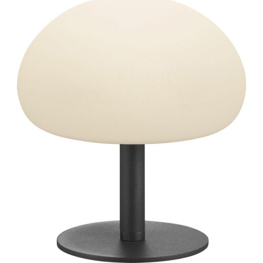 Nordlux Sponge genopladelig udendørs bordlampe, Ø20 cm