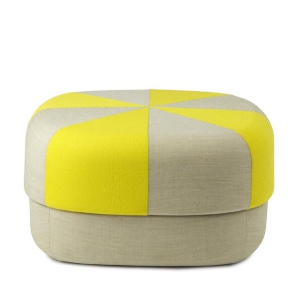 Normann Copenhagen Circus Puf Duo Stor Gul