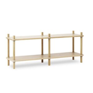 Normann Copenhagen Jam Reol 6 Egetræ/ Grå