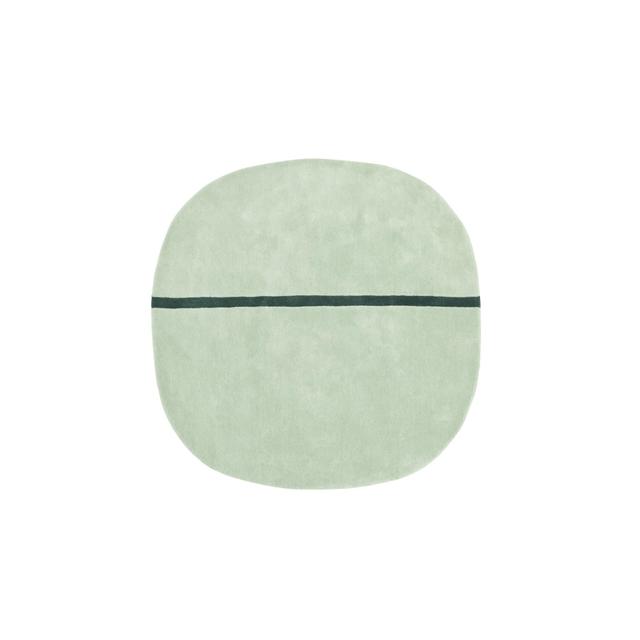 Normann Copenhagen Oona Gulvtæppe 140 x 140 cm Mint