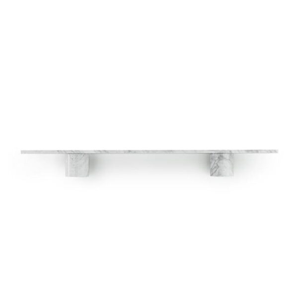 Normann Copenhagen Sten Hylde 120 cm Hvid Marmor