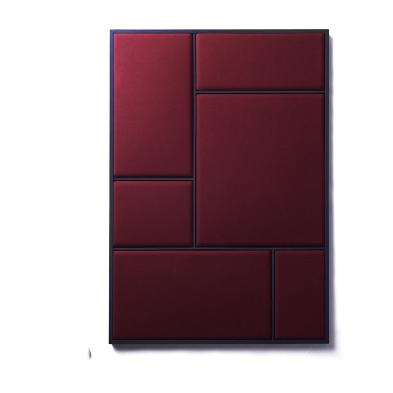 Nouveau Pin Opslagstavle Stor Navy Blue/Rouge Noir