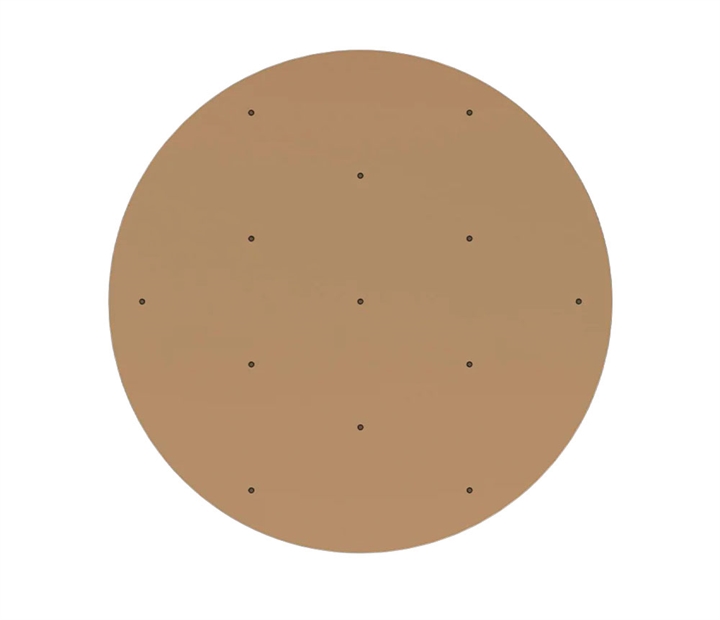 Nuura baldakin til 13 pendler, nordic guld