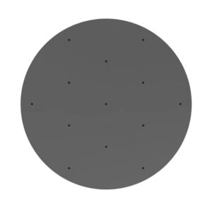 Nuura baldakin til 13 pendler, rock grå