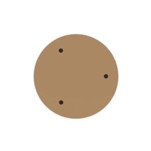 Nuura baldakin til 3 pendler, nordic guld