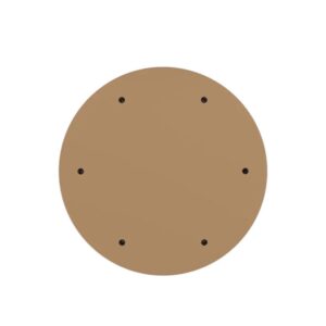 Nuura baldakin til 6 pendler, nordic guld