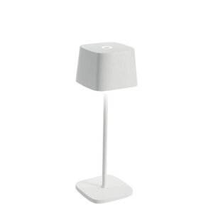 Ofelia batterilampe / bordlampe, hvid