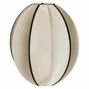 Oi Soi Oi Oval B Lampeskærm Classic Kit/Sort