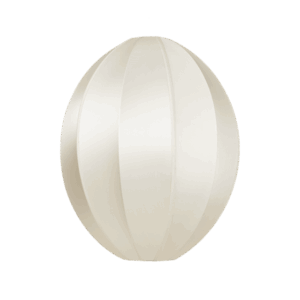 Oi Soi Oi Oval B Lampeskærm Råhvid