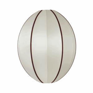 Oi Soi Oi Oval L Lampeskærm Offwhite/Bordeaux