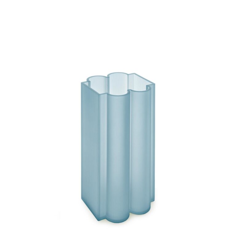 Okra Vase Høj Himmelblå