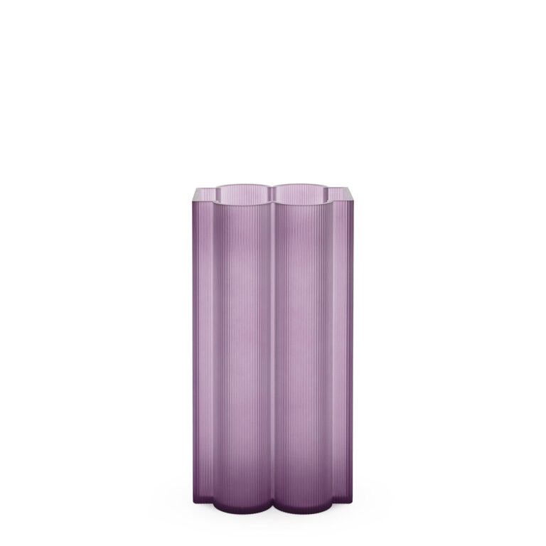 Okra Vase Høj Lilla
