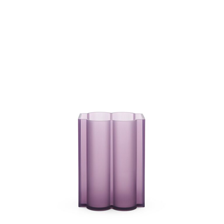 Okra Vase Lav Lilla