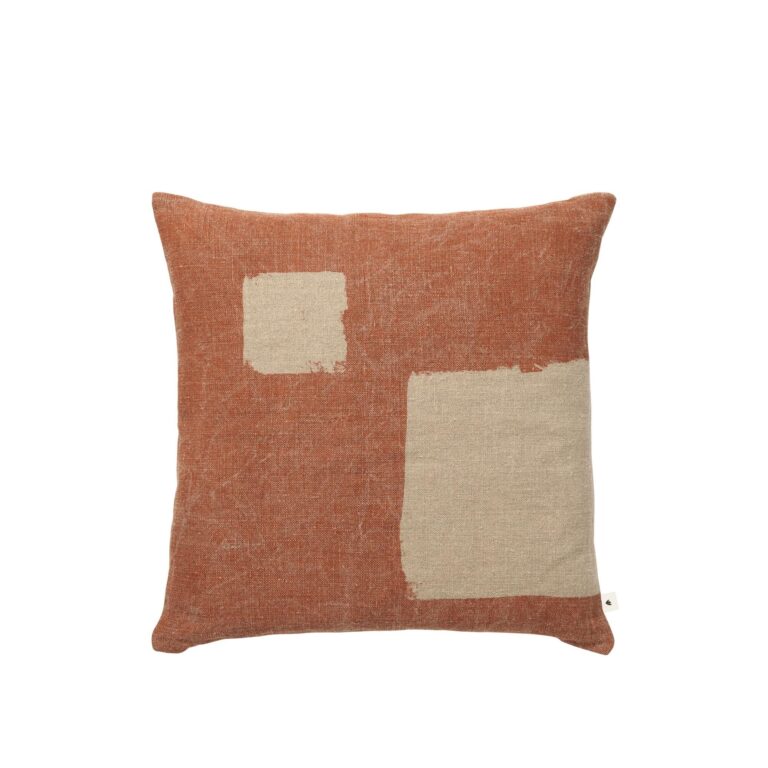 Oleo Pude 50x50 Terracotta/Natural