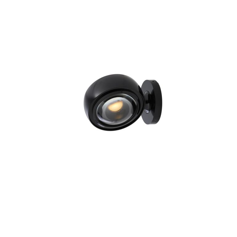 Optic Væglampe Glossy Black