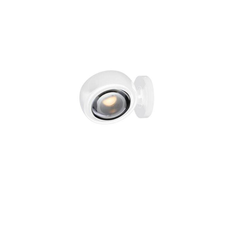 Optic Væglampe Glossy White