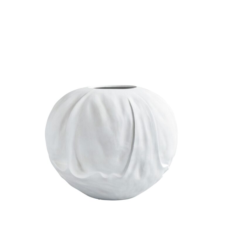 Orimono Vase Stor Bone White