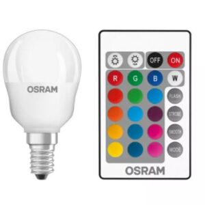 Osram E14 LED kronepære m/fjernbetjening