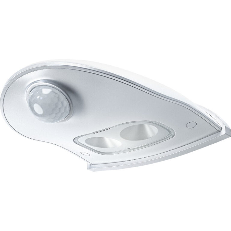 Osram udendørs væglampe med sensor, 4000K, hvid