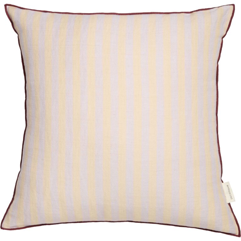 Outline Stripe Pude 50x50 Lilla