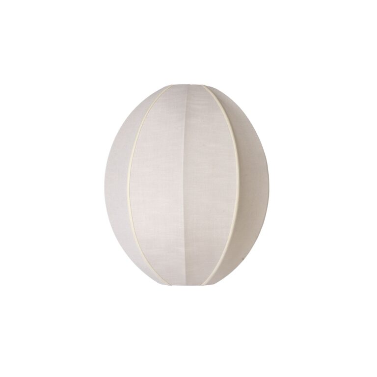 Oval Lampeskærm Indochina Lille Sand