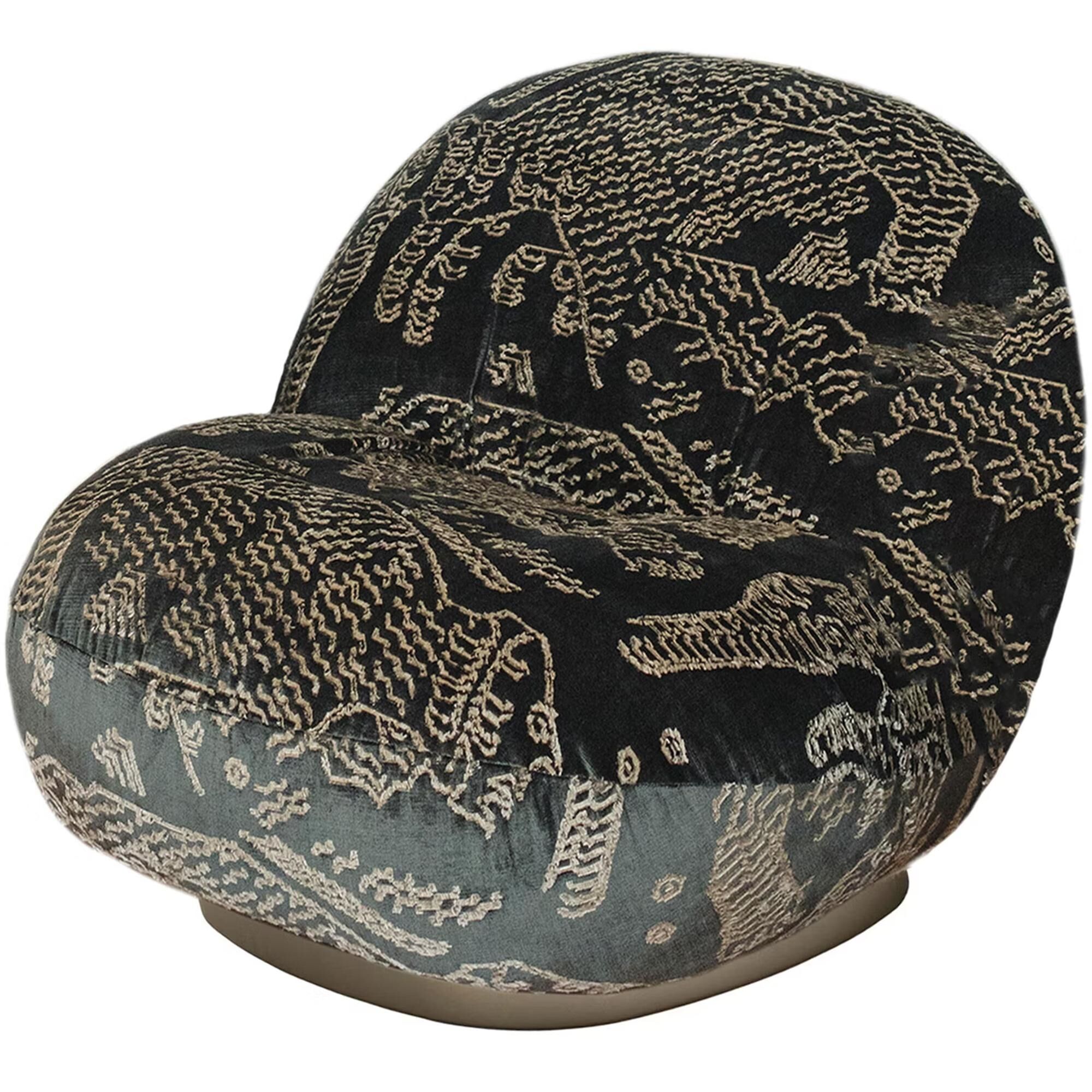 Pacha Lænestol Pearl Gold/Tiger Mountain Dedar 003