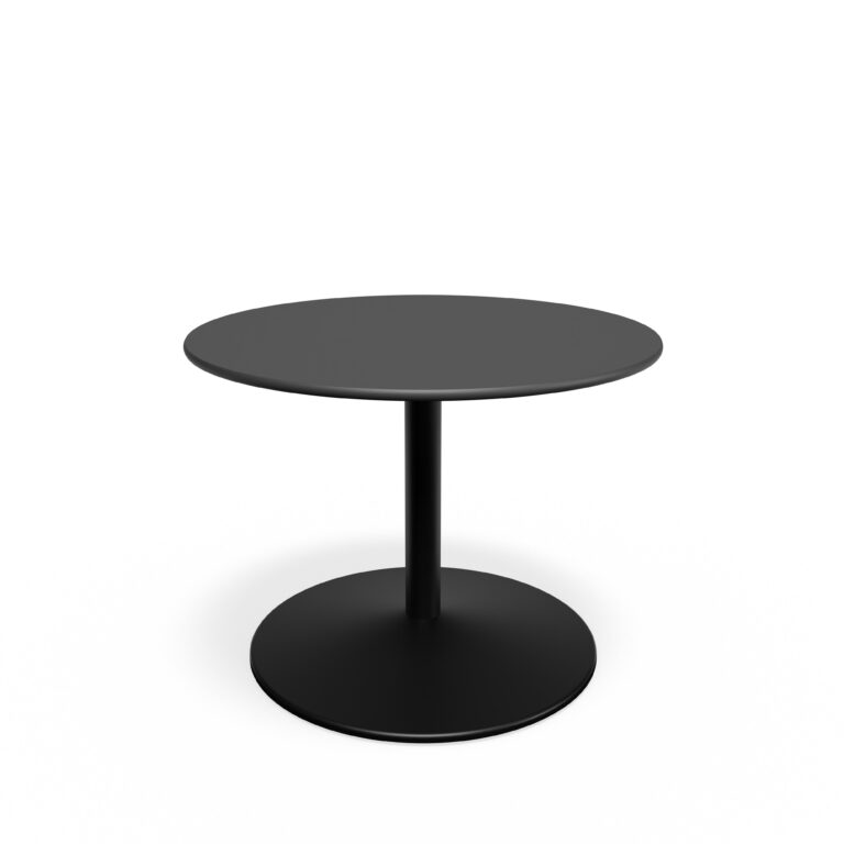 Panton Sofabord Ø60 4023-Forbo Nero Linoleum