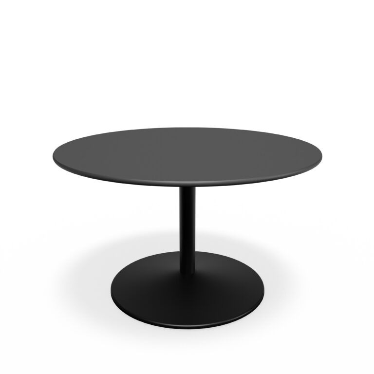 Panton Sofabord Ø75 4023-Forbo Nero Linoleum