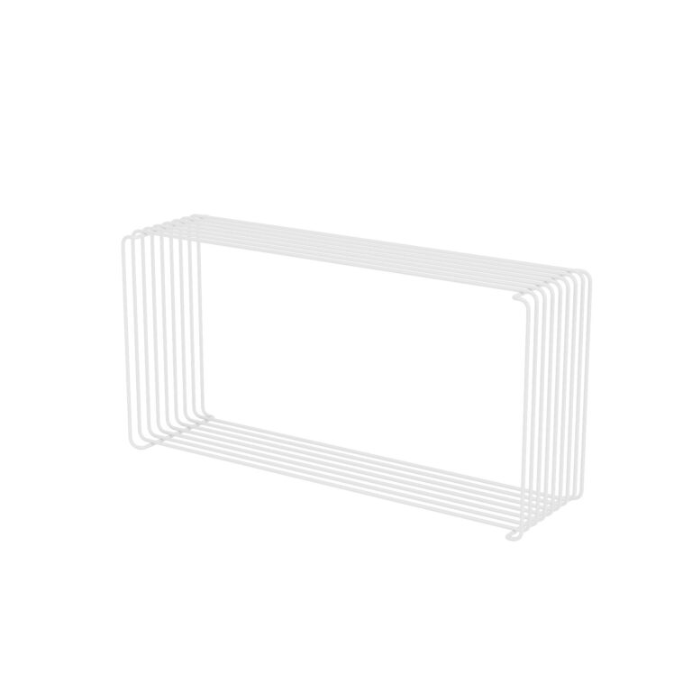Panton Wire Extended Reol 38-Snow 70 cm x 18,8 cm