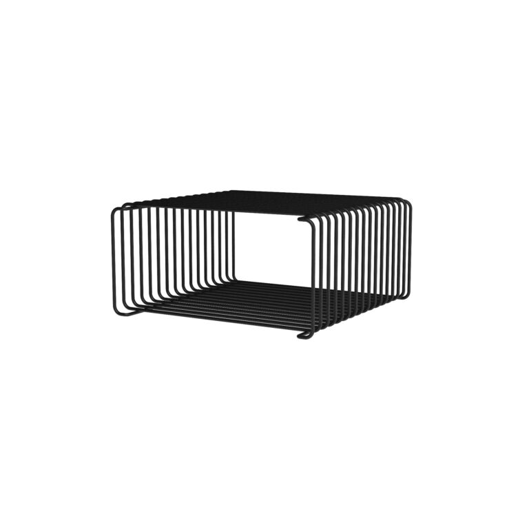 Panton Wire Half Height Reol 05-Black 17,2 cm x 34,8 cm