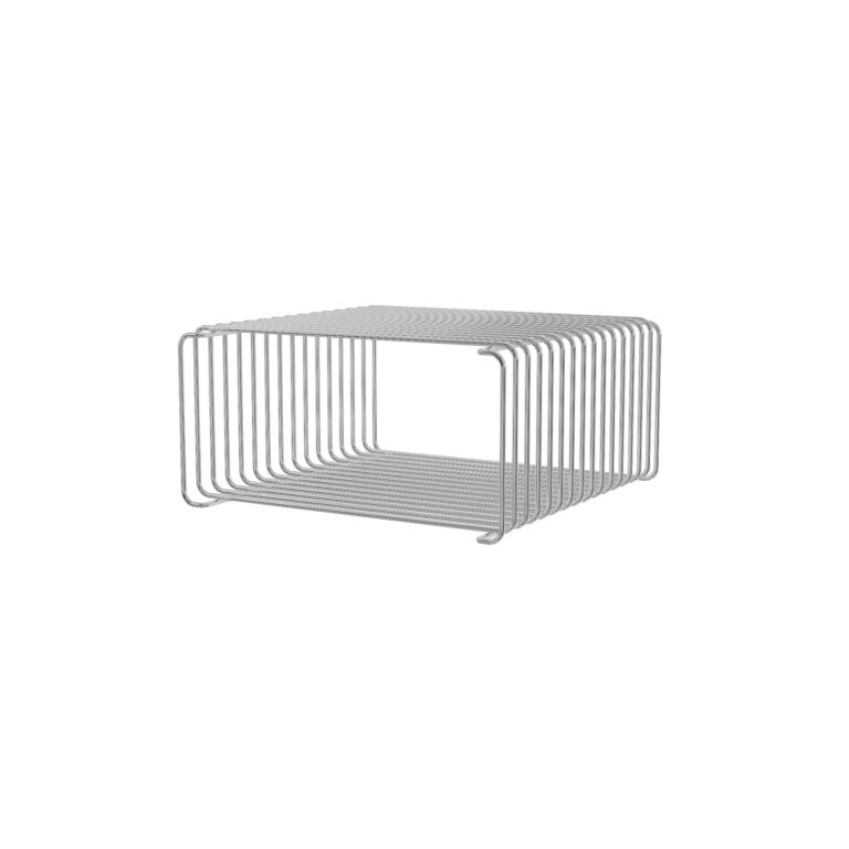 Panton Wire Half Height Reol 43-Chrome 17,2 cm x 34,8 cm