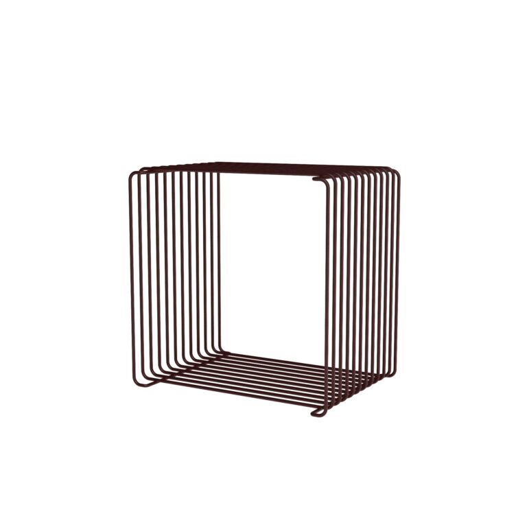 Panton Wire Single Reol 07-Black Red 34,8 cm x 25,7 cm