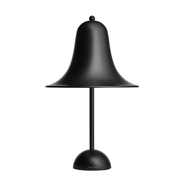 Pantop Bordlampe Mat Sort Ø23 cm