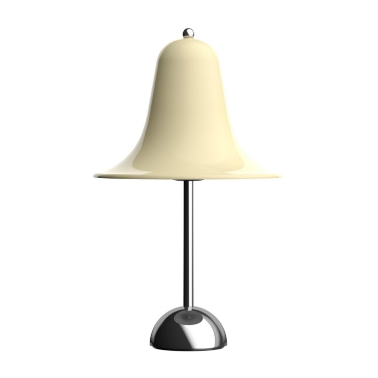 Pantop Bordlampe Ø23 Creme Hvid