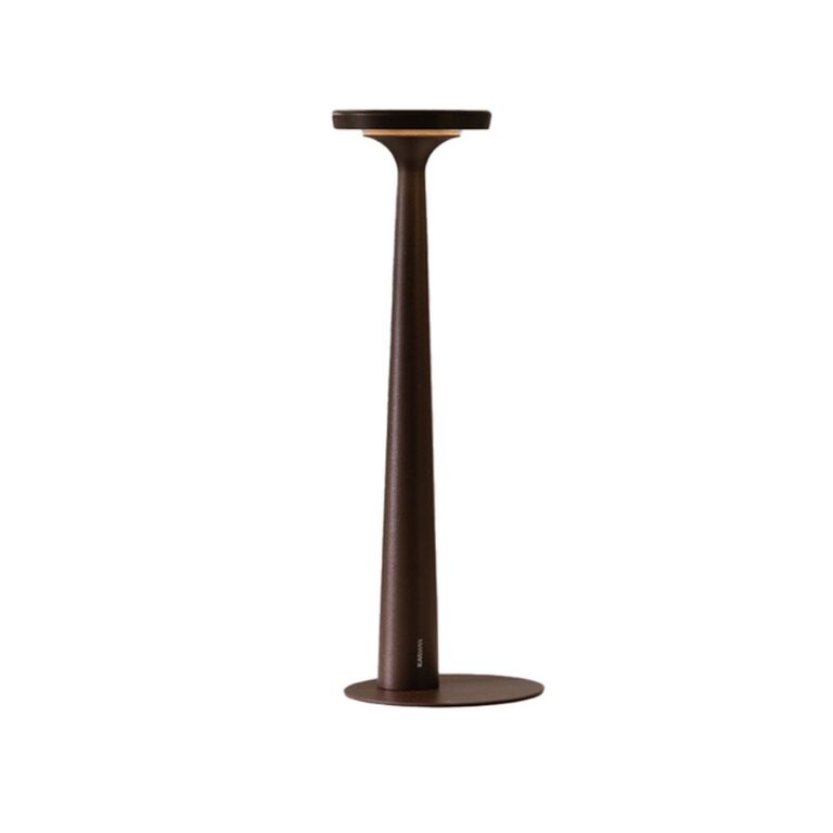 Papiria Bordlampe Mat Brun