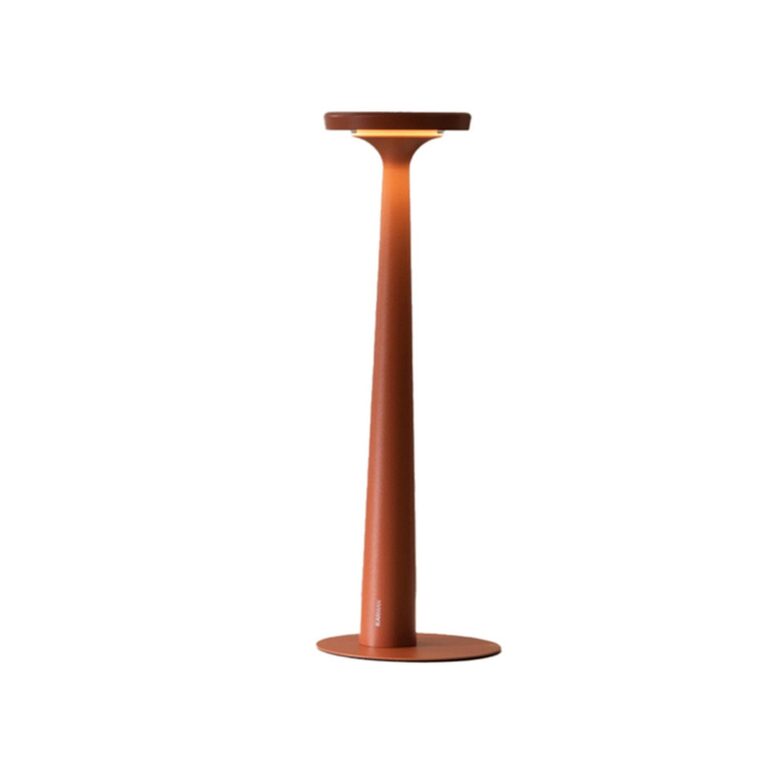 Papiria Bordlampe Mat Rød