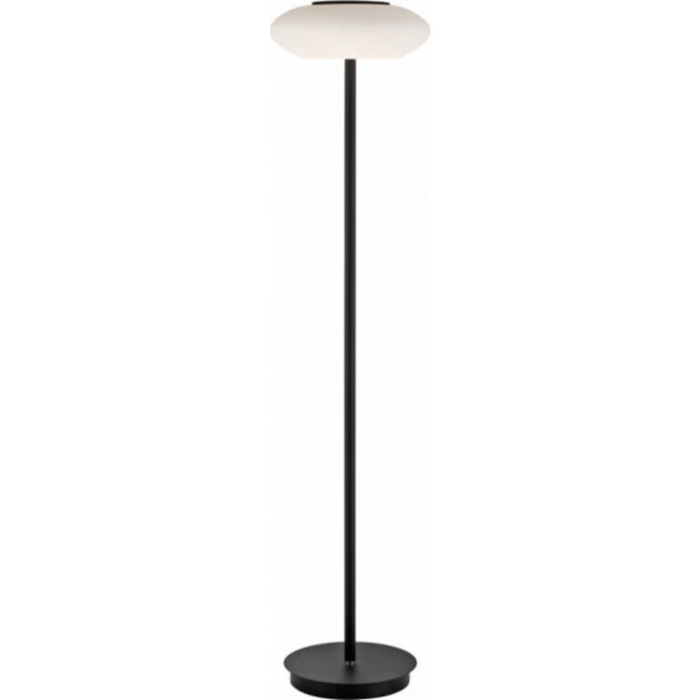 Paul Neuhaus Q-Etienne gulvlampe, sort